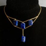 Collana pietre blu